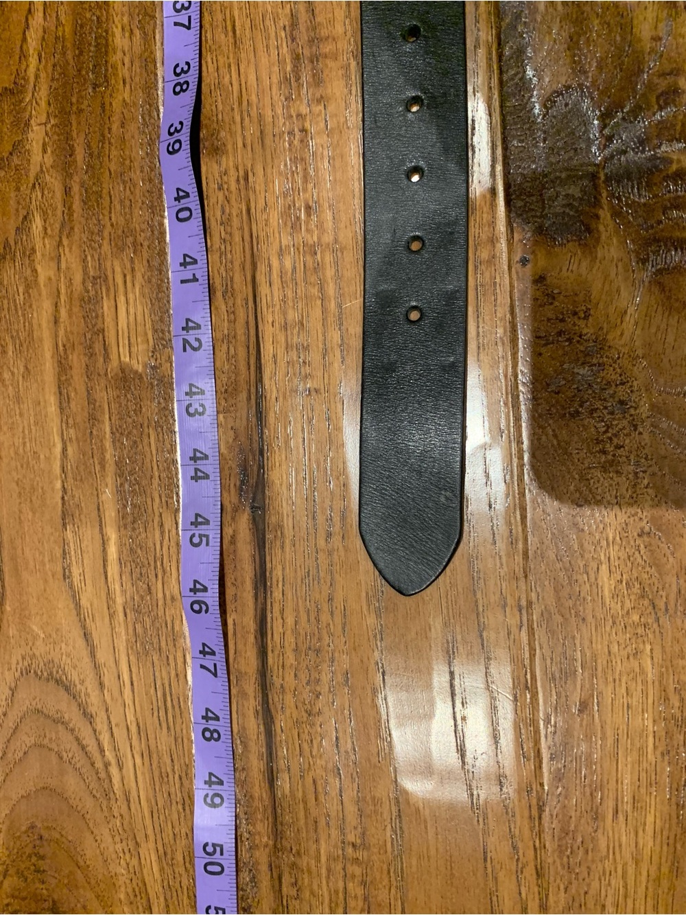 Silpada Black Leather Flower Buckle Belt - Picture 9 of 14
